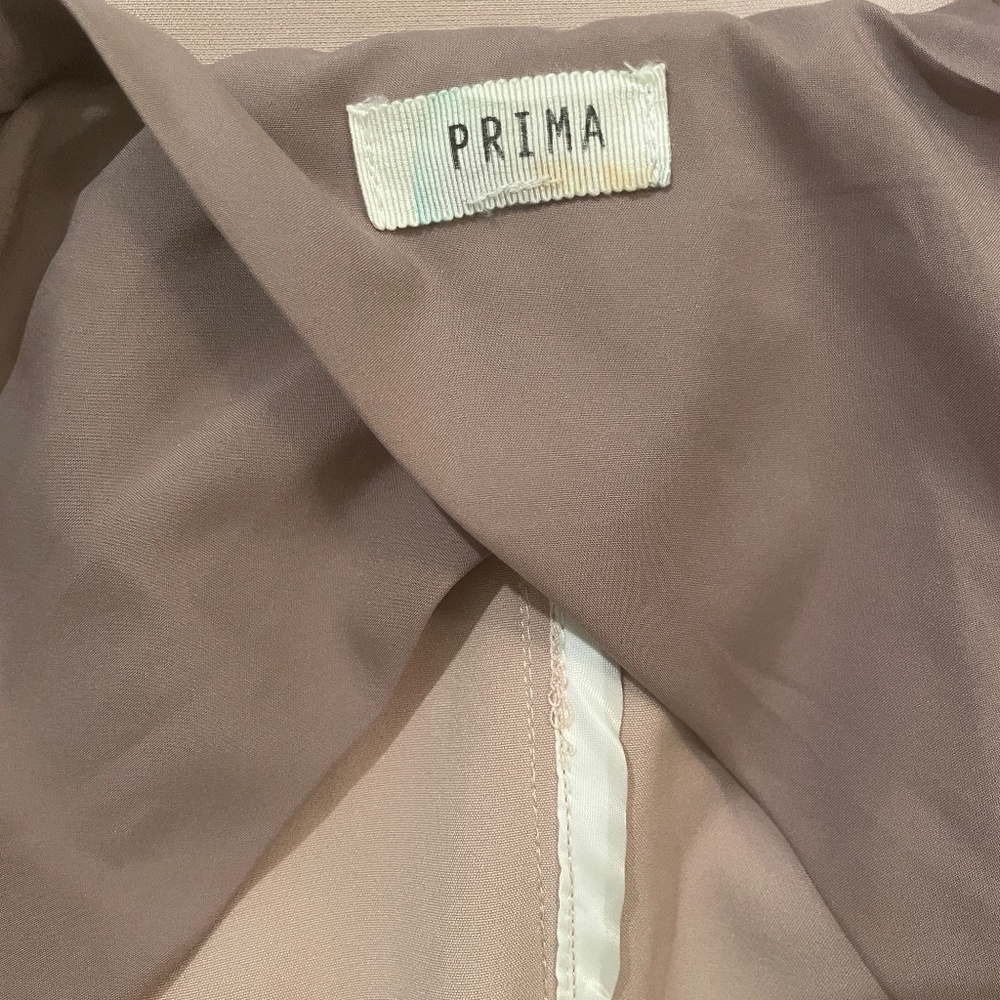 Dusty Rose Prima Trench Coat - Picture 7 of 9